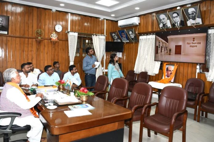 बिहार विधान सभा संग्रहालय निर्माण की प्रगति की समीक्षा