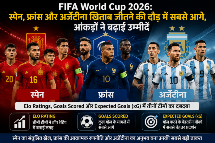 FIFA World Cup 2026: Spain, France, and Argentina