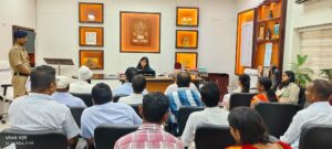 DM Udita Singh holds public hearing in Nalanda; issues strict instructions to officials regarding 36 complaints.