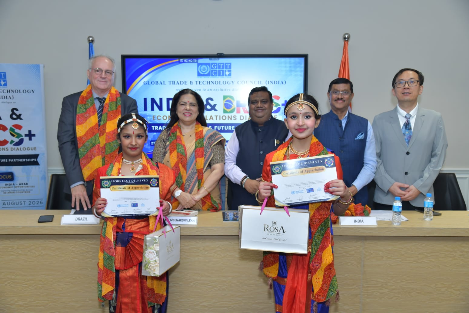 GTTCI ने नई दिल्ली में India-BRICS+ Economic Relations Dialogue का आयोजन किया। व्यापार, निवेश, टेक्नोलॉजी और भारत-ब्राजील-रूस सहयोग पर चर्चा हुई।