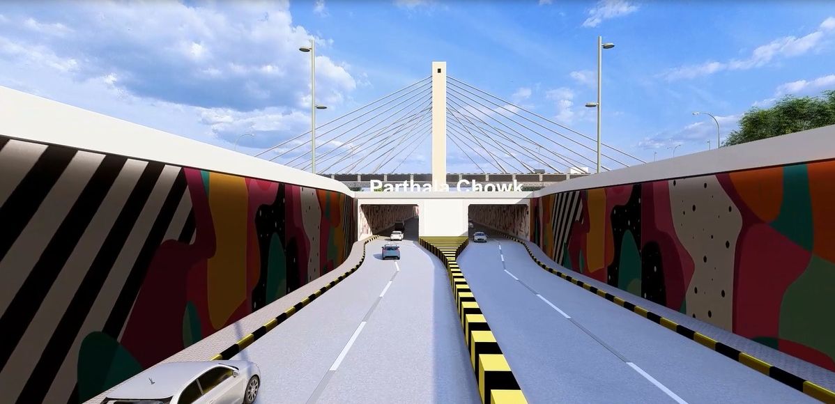 noida-parthala-chowk-6-lane-underpass-project